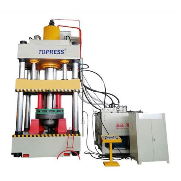Máquina de prensado de embutición profunda hidráulica con extremo cóncavo/cabeza de tanque