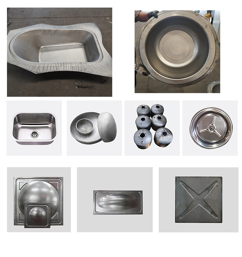 Aplicación del producto Prensa hidráulica para estampación de metal serie YD27